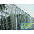 galvanized steel grid fence, galvanized grating fence steel, galvanised metal grating fence